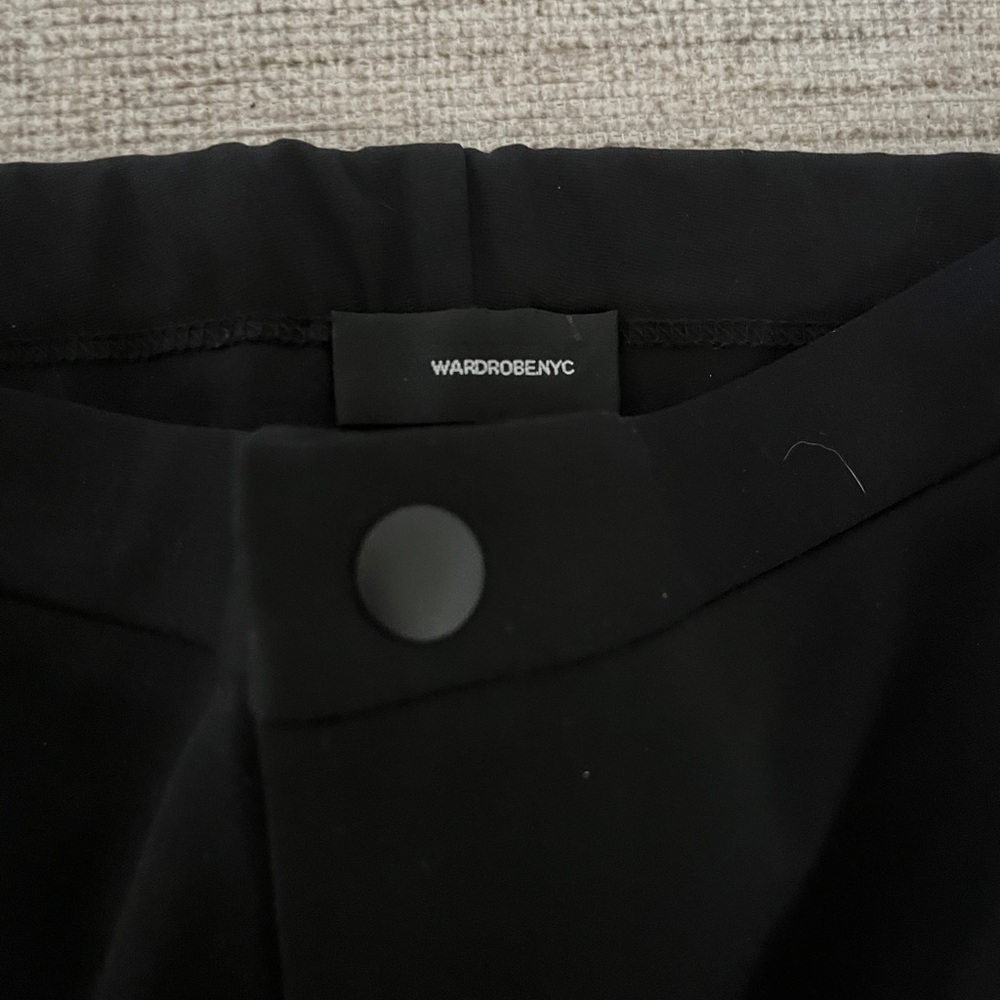 WARDROBE.NYC Skinny Black Trousers